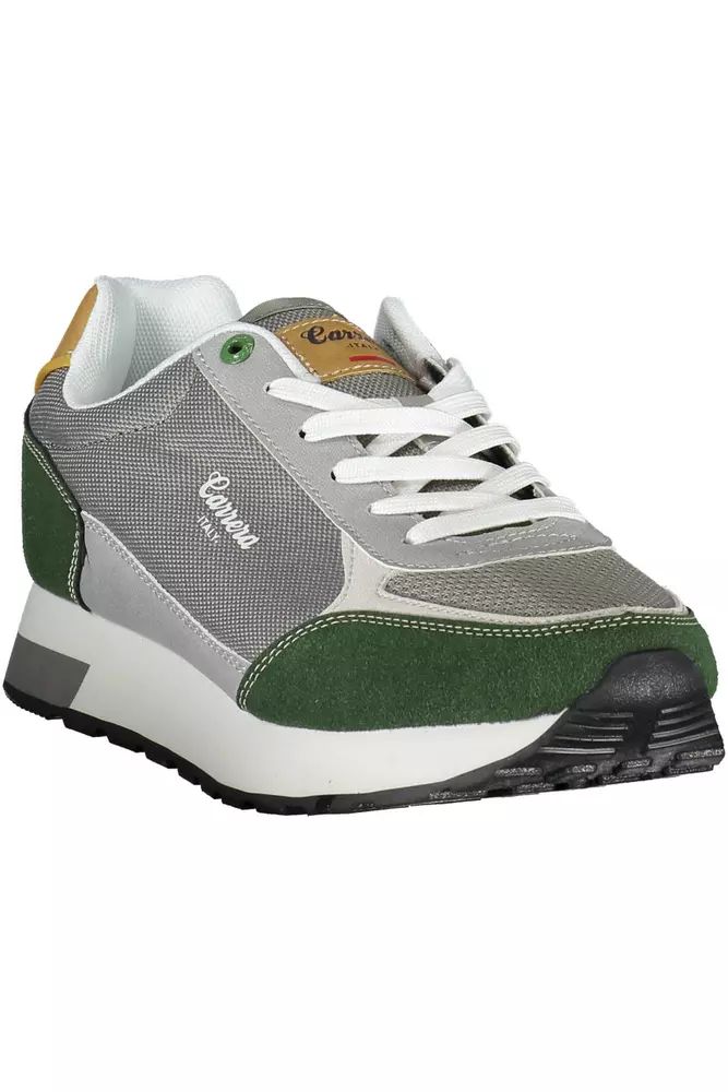 Carrera Gray Polyester Sneaker