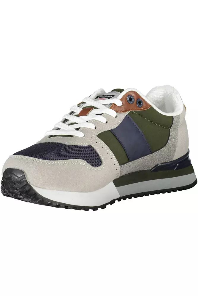 Carrera Gray Polyester Sneaker