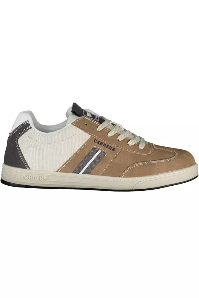 Carrera Brown Polyester Sneaker