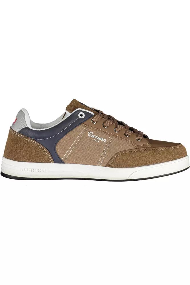 Carrera Brown Polyester Sneaker