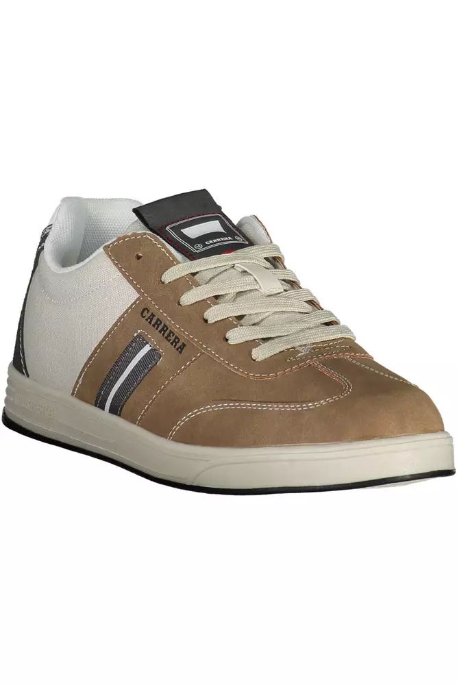 Carrera Brown Polyester Sneaker