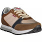 Carrera Brown Polyester Sneaker