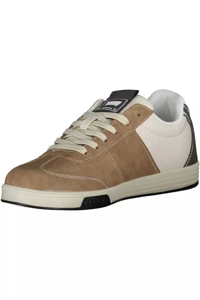 Carrera Brown Polyester Sneaker