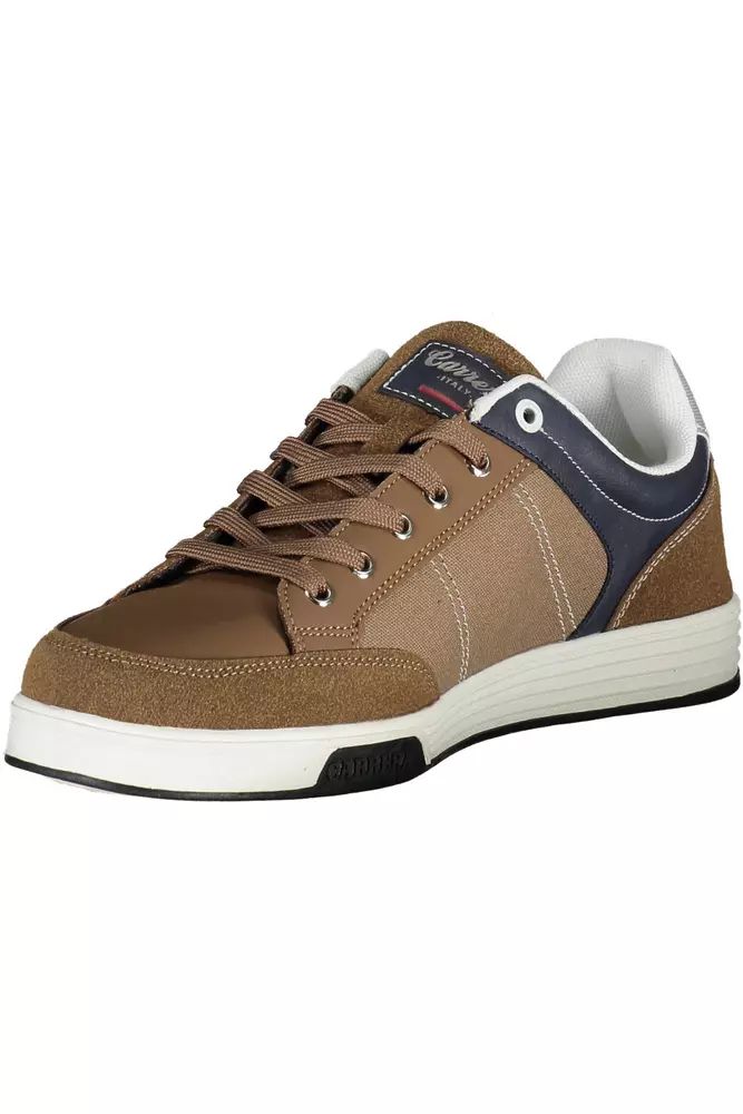 Carrera Brown Polyester Sneaker