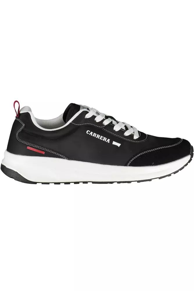 Carrera Black Polyester Sneaker