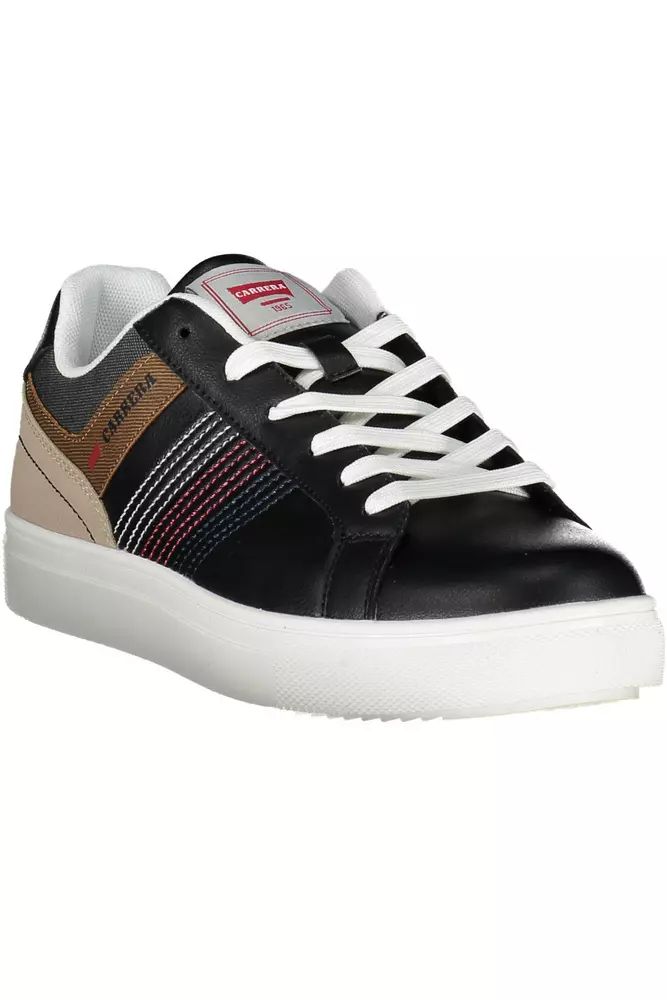 Carrera Black Polyester Sneaker