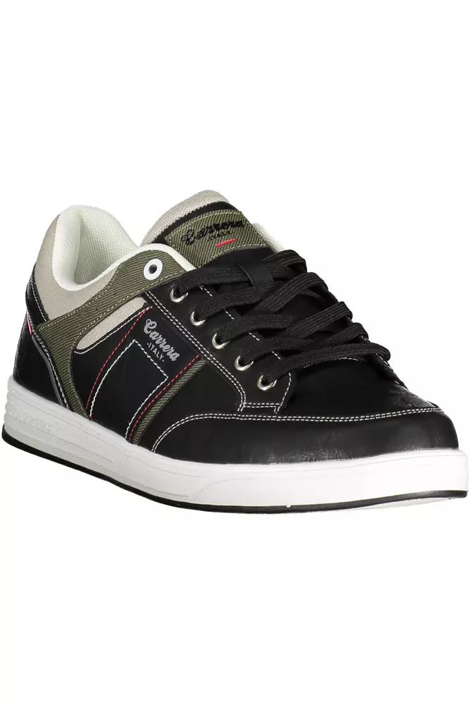 Carrera Black Polyester Sneaker