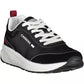 Carrera Black Polyester Sneaker