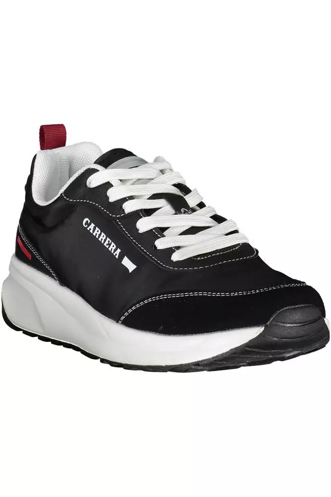 Carrera Black Polyester Sneaker