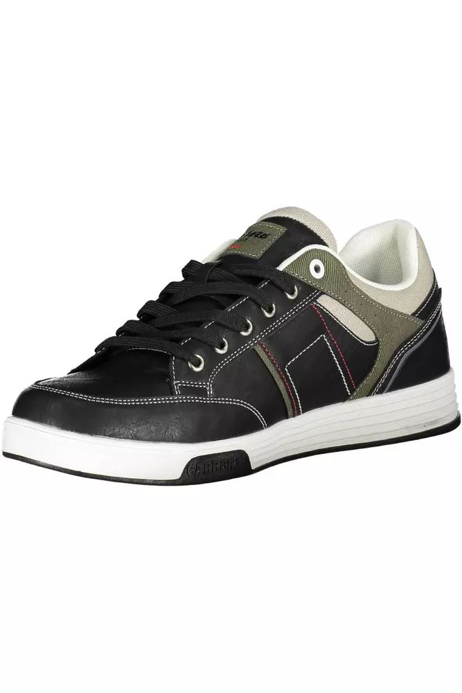 Carrera Black Polyester Sneaker