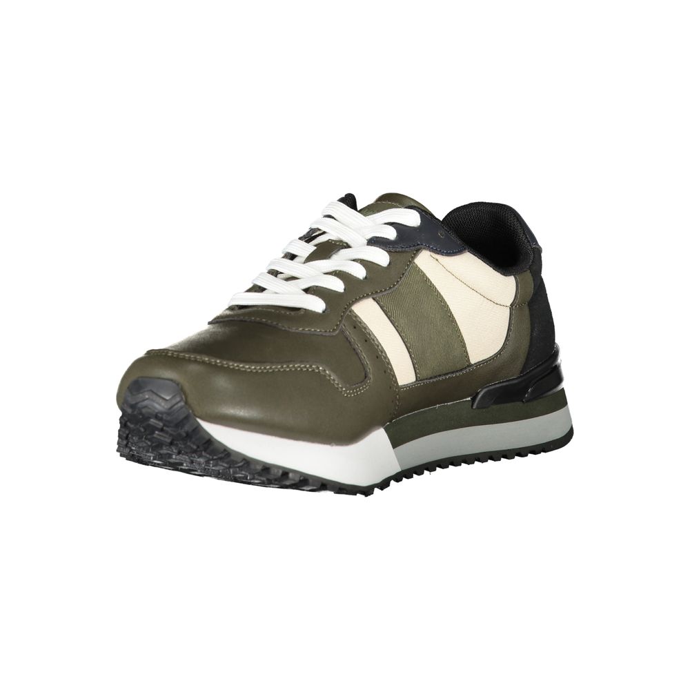 Carrera Green Polyester Sneaker