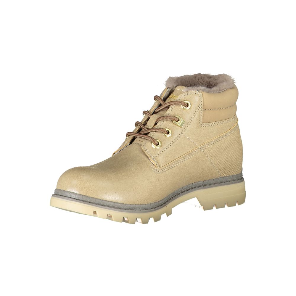 Carrera Beige Polyester Boot