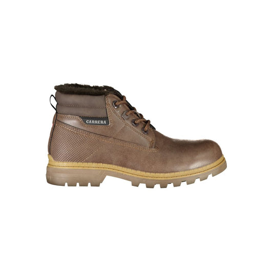 Carrera Brown Polyester Boot