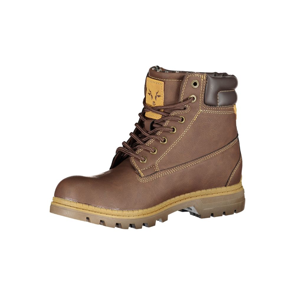 Carrera Brown Polyester Boot