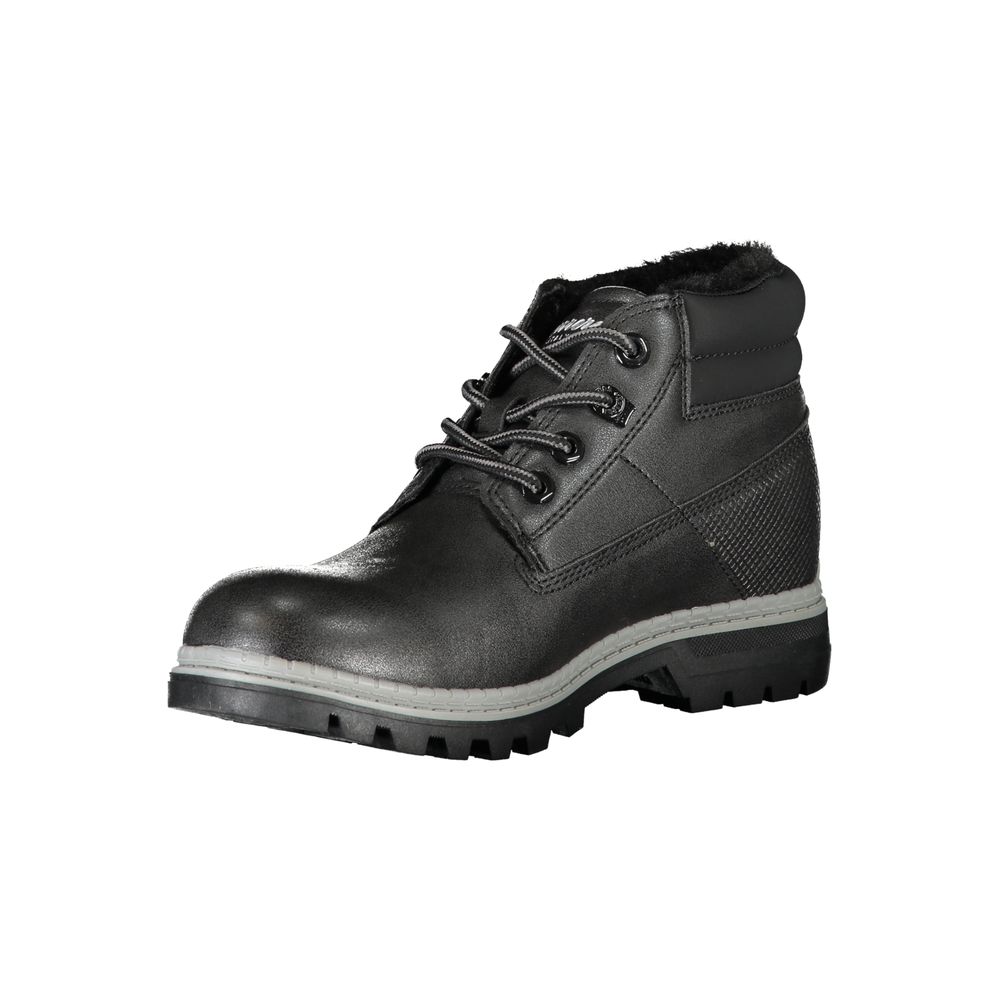 Carrera Black Polyester Boot