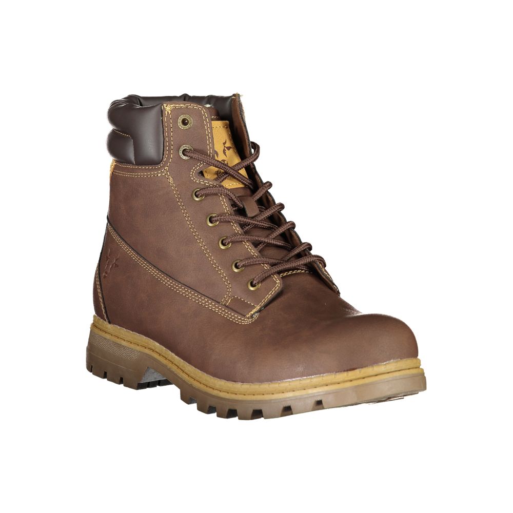 Carrera Brown Polyester Boot