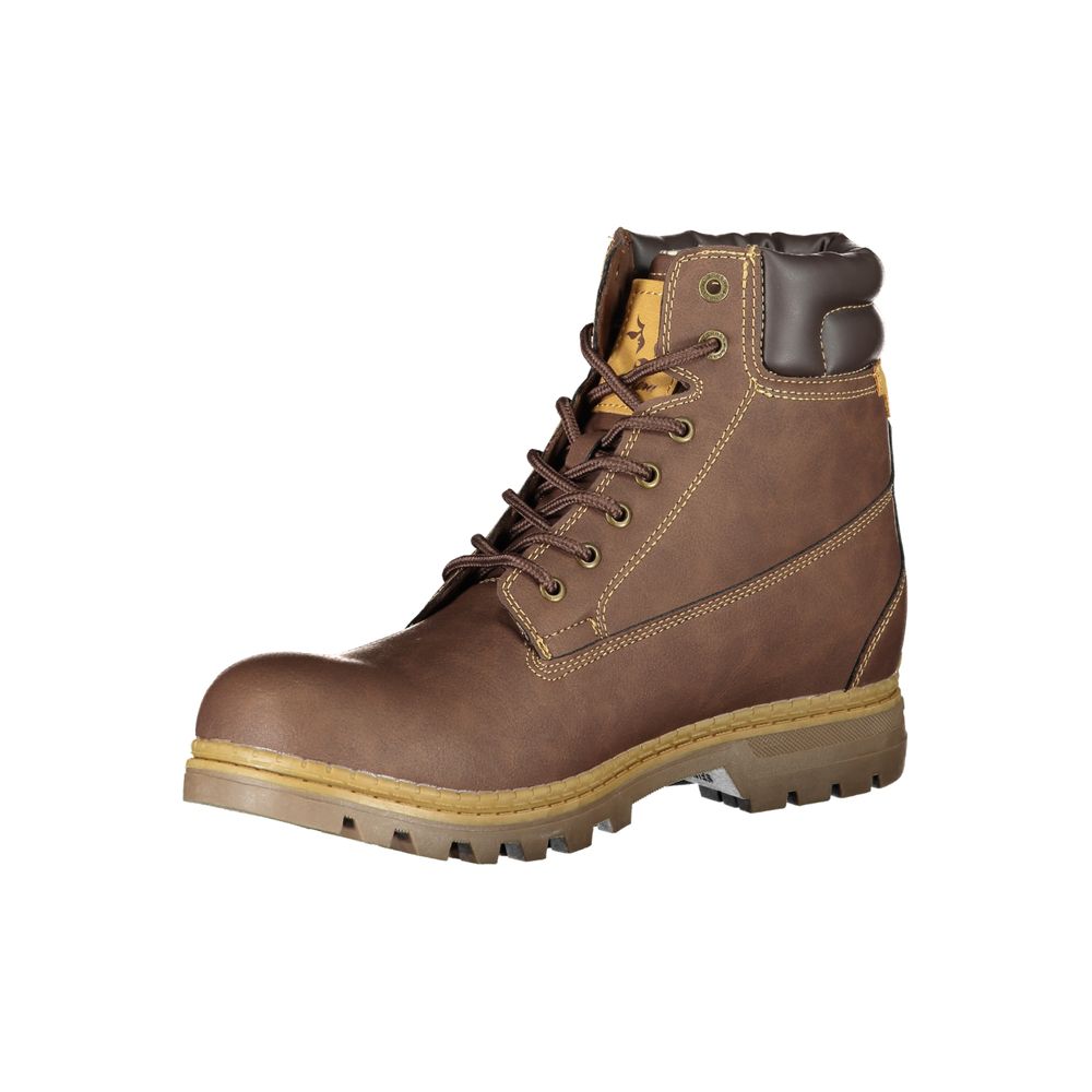 Carrera Brown Polyester Boot