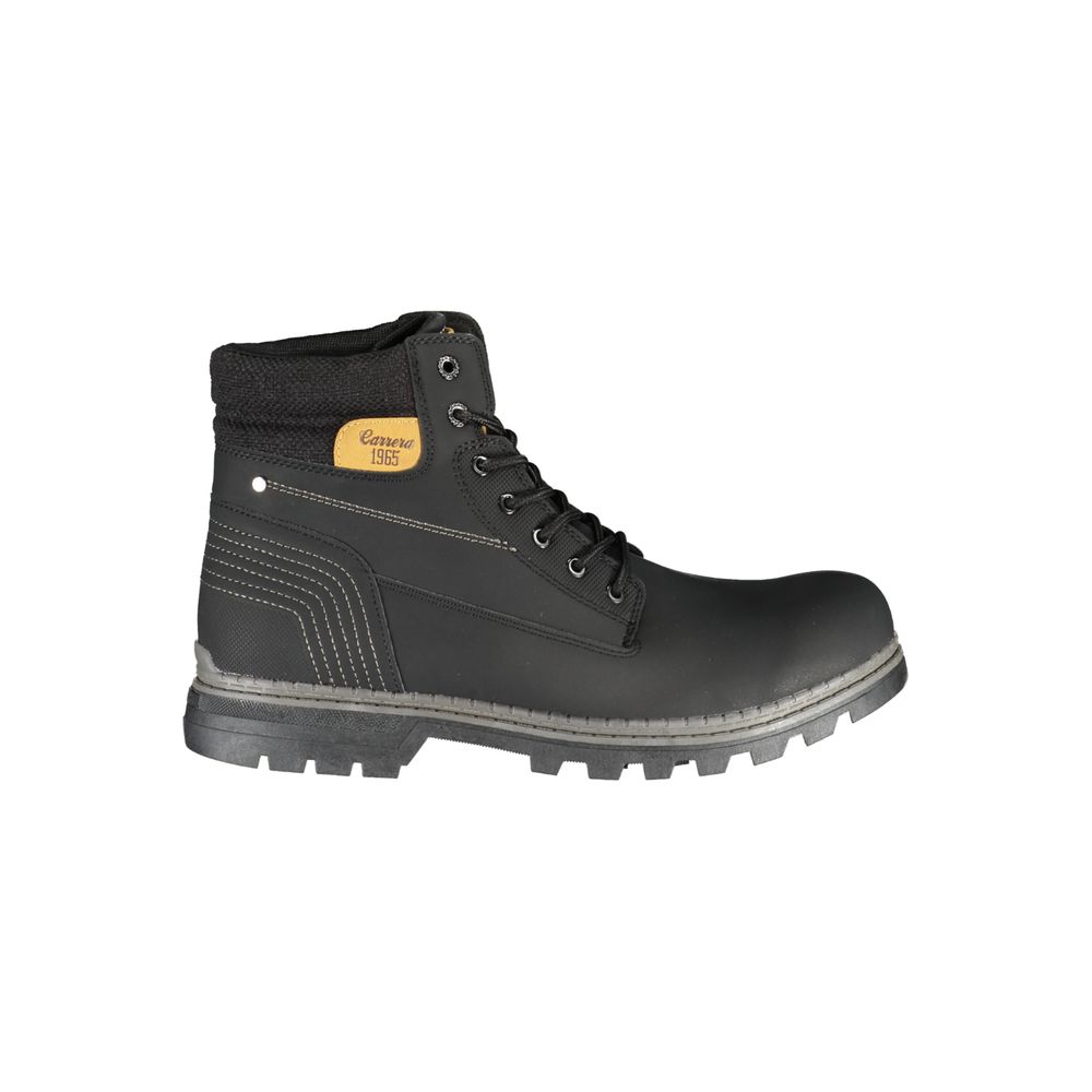 Carrera Black Polyester Boot