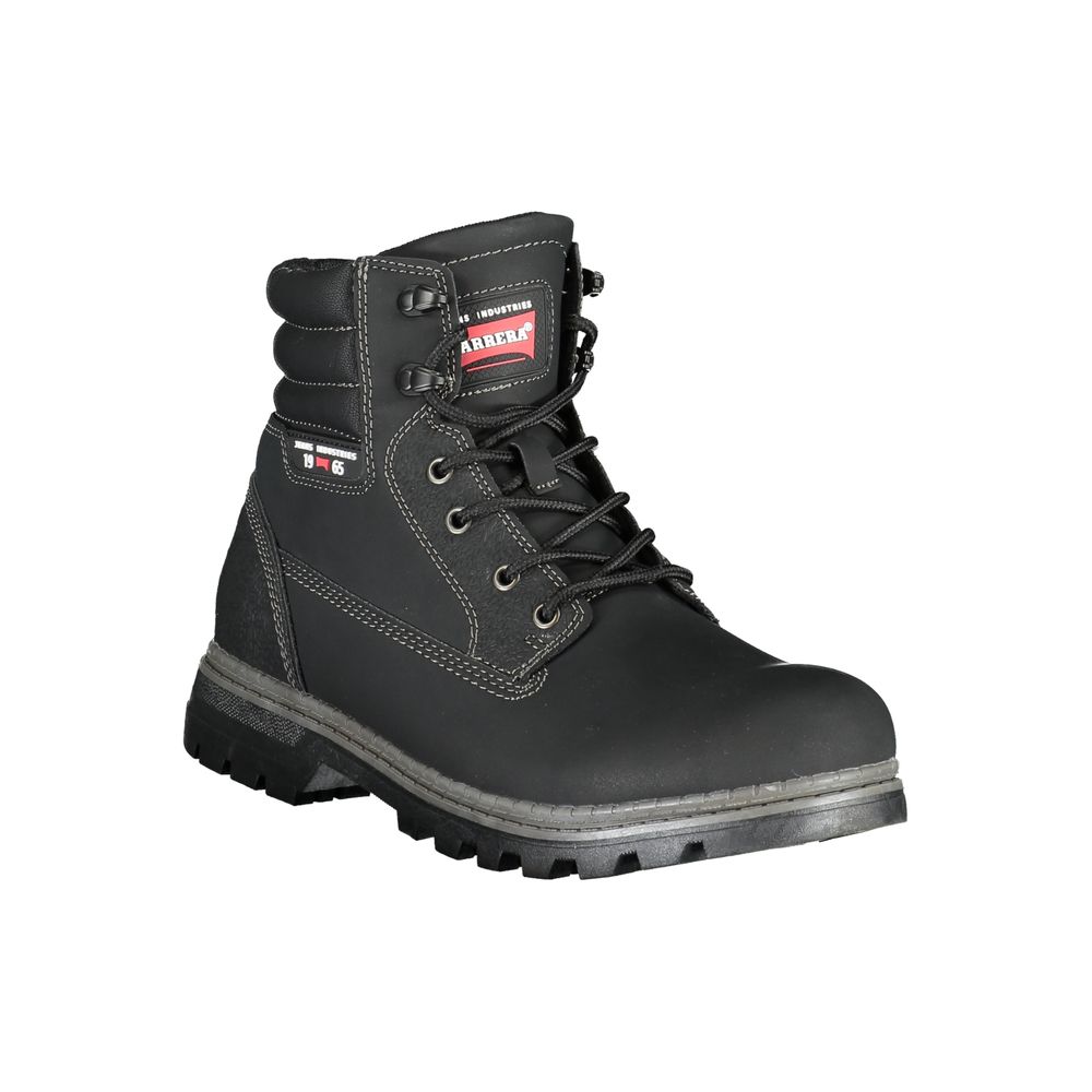 Carrera Black Polyester Boot