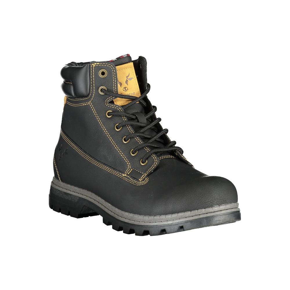 Carrera Black Polyester Boot