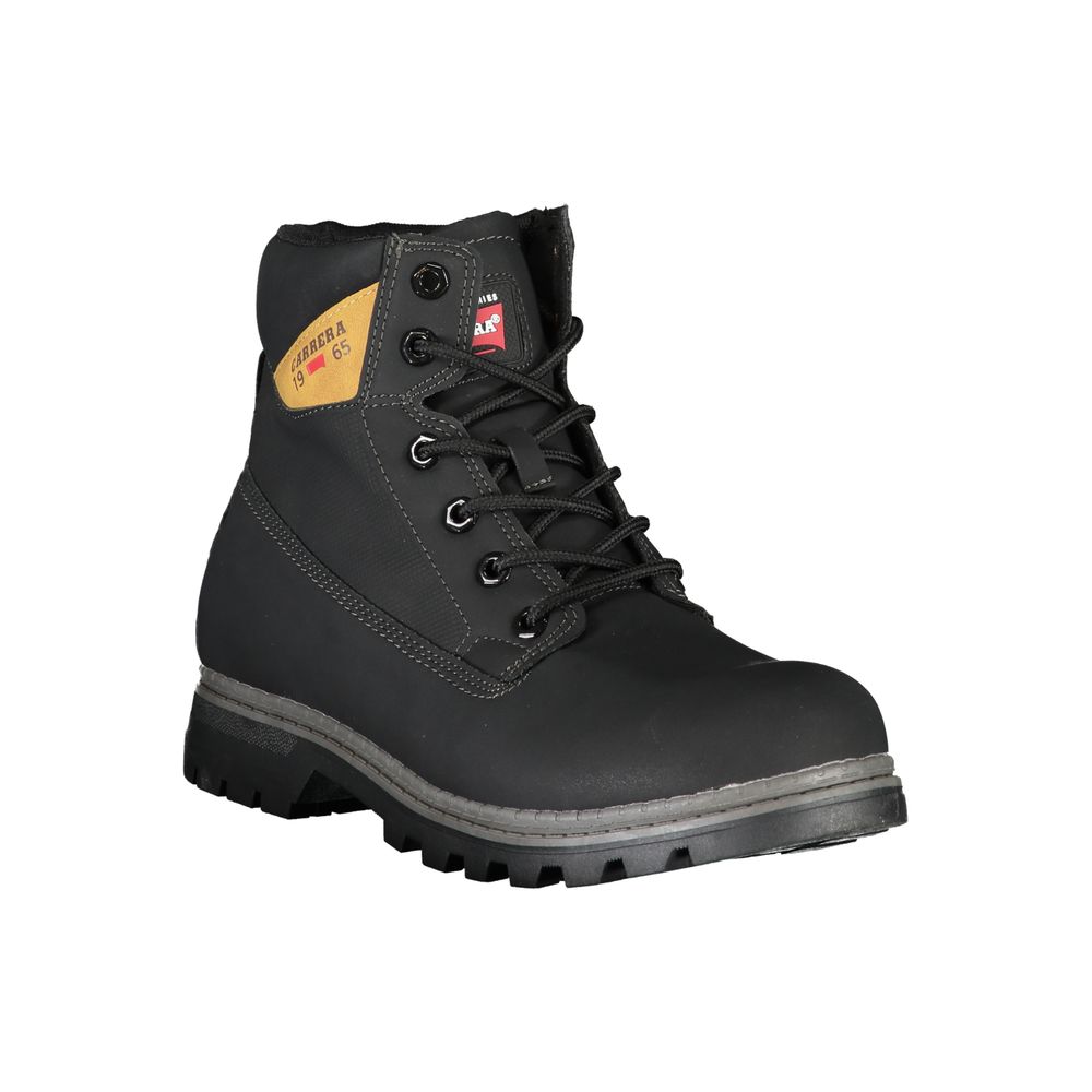 Carrera Black Polyester Boot