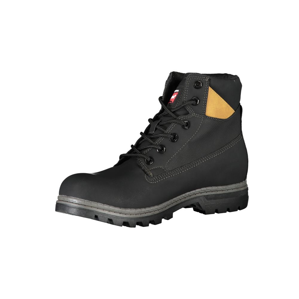 Carrera Black Polyester Boot