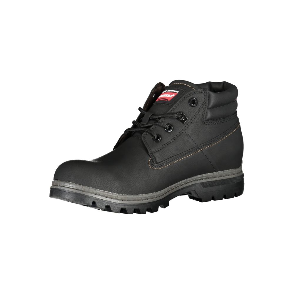 Carrera Black Polyester Boot