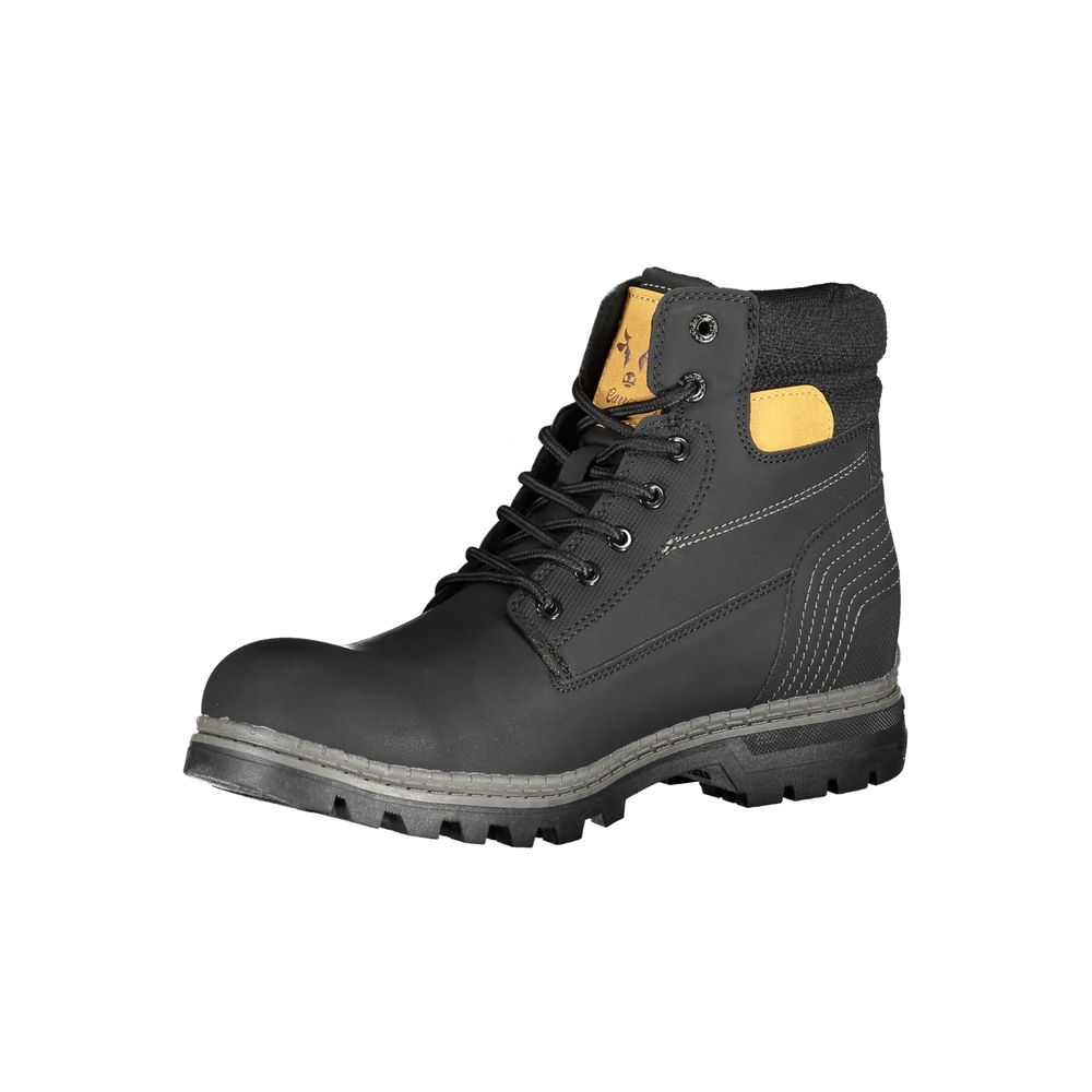 Carrera Black Polyester Boot