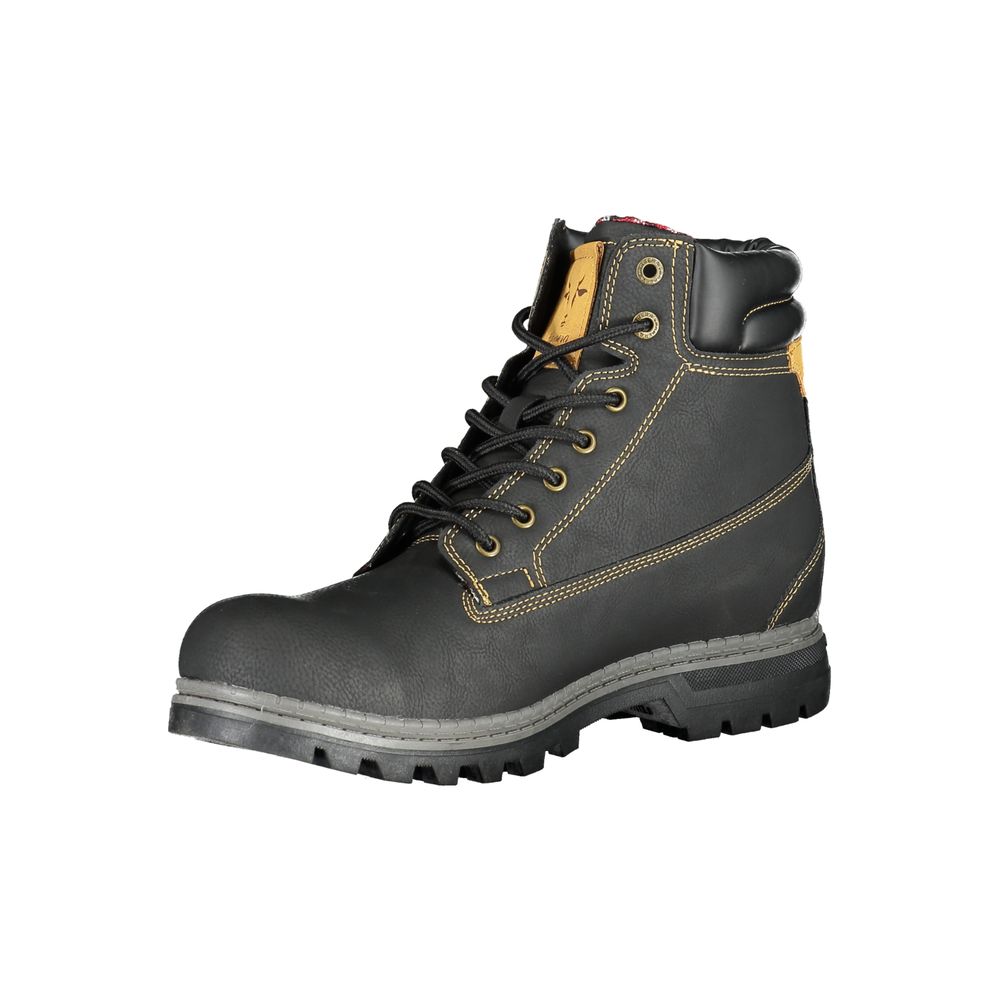 Carrera Black Polyester Boot