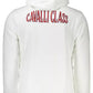 Cavalli Class White Cotton Sweater