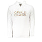 Cavalli Class White Cotton Sweater