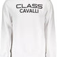 Cavalli Class White Cotton Sweater