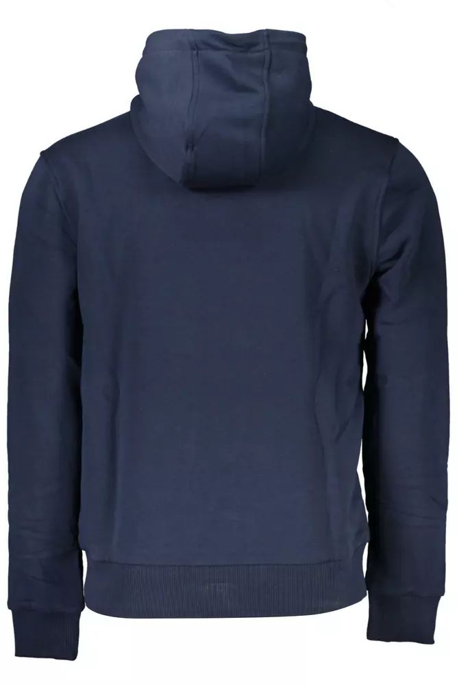 Cavalli Class Blue Cotton Sweater