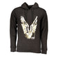 Cavalli Class Black Cotton Sweater