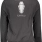 Cavalli Class Black Cotton Sweater