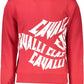 Cavalli Class Pink Cotton Sweater