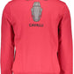 Cavalli Class Pink Cotton Sweater