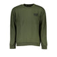 Cavalli Class Green Cotton Sweater