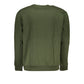 Cavalli Class Green Cotton Sweater