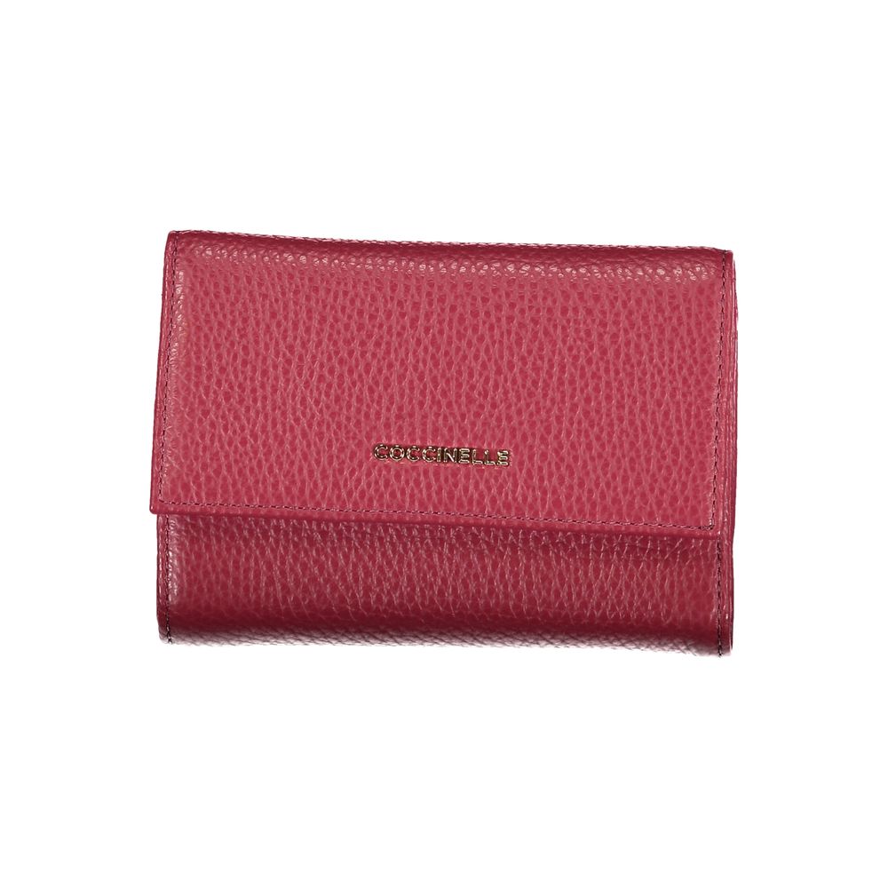 Coccinelle Pink Leather Wallet