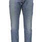 Costume National Blue Fabric ESTERNO Jeans & Pant