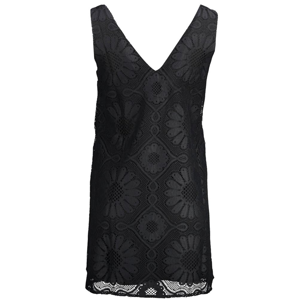 Desigual Black Elastane Dress