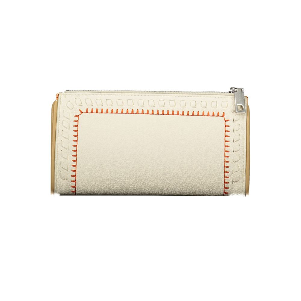 Desigual White Polyethylene Wallet