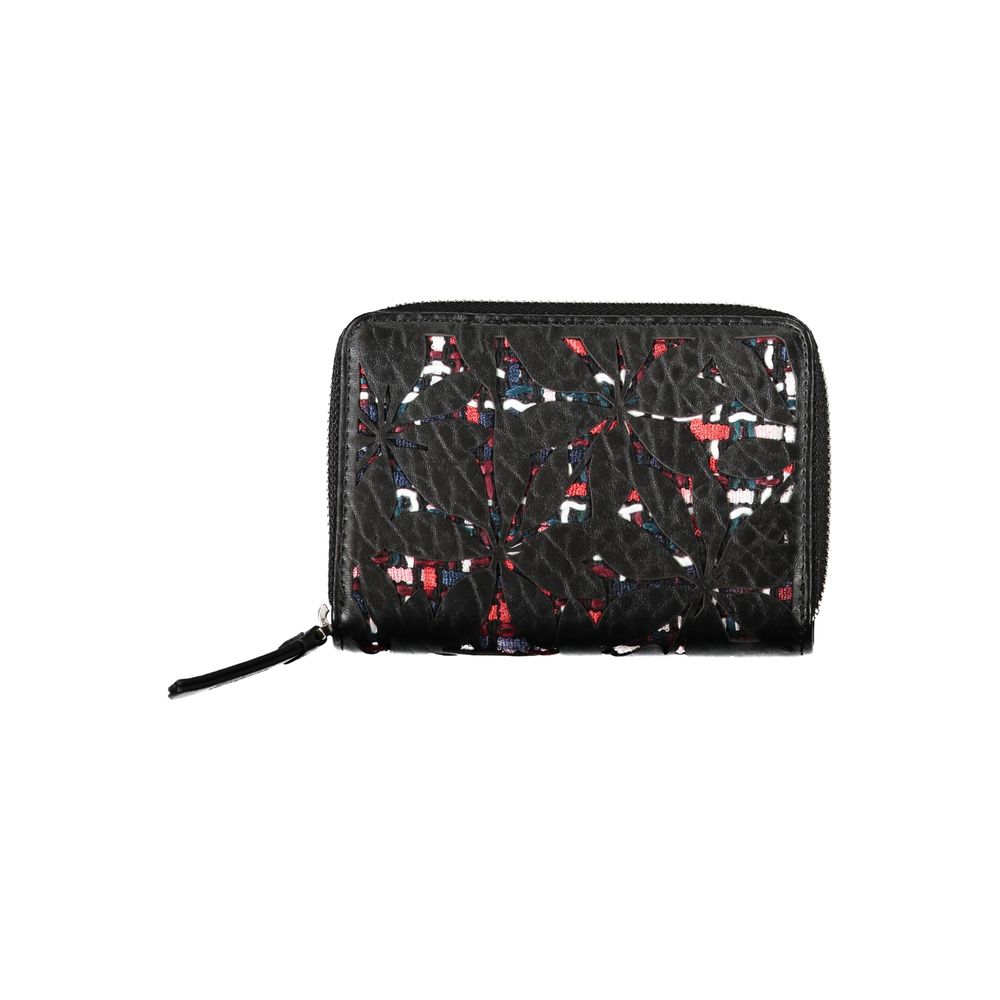 Desigual Black Polyethylene Wallet