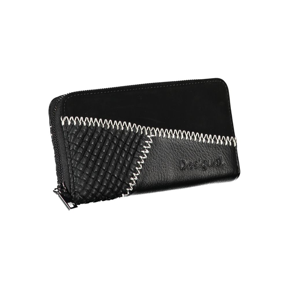 Desigual Black Polyethylene Wallet