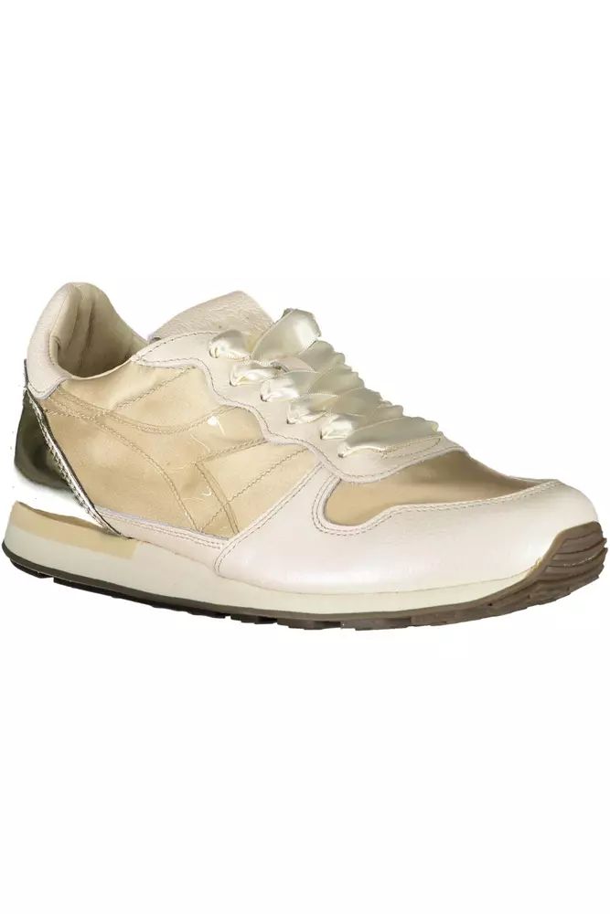 Diadora Beige Fabric Sneaker