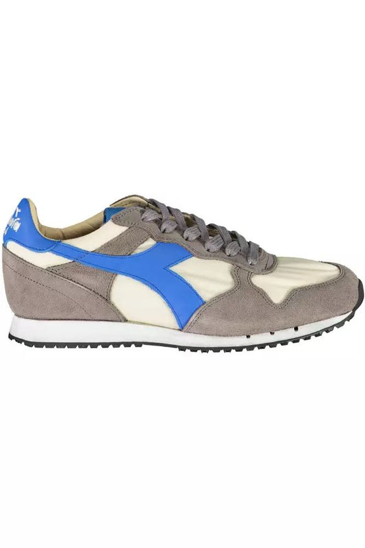 Diadora Gray Fabric Sneaker