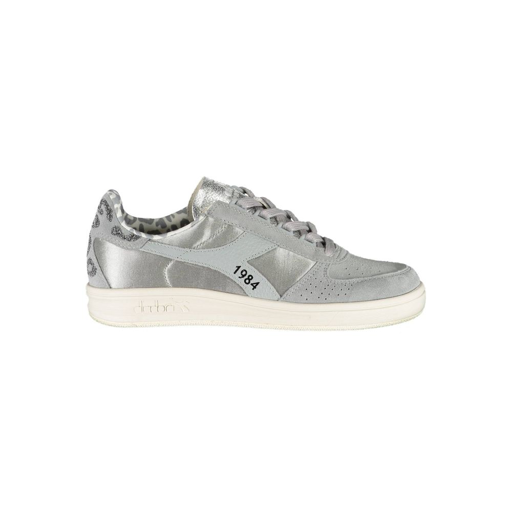 Diadora Gray Fabric Sneaker