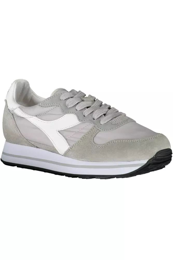 Diadora Gray Fabric Sneaker