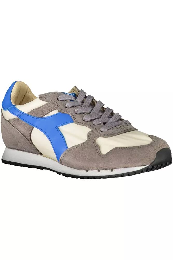 Diadora Gray Fabric Sneaker